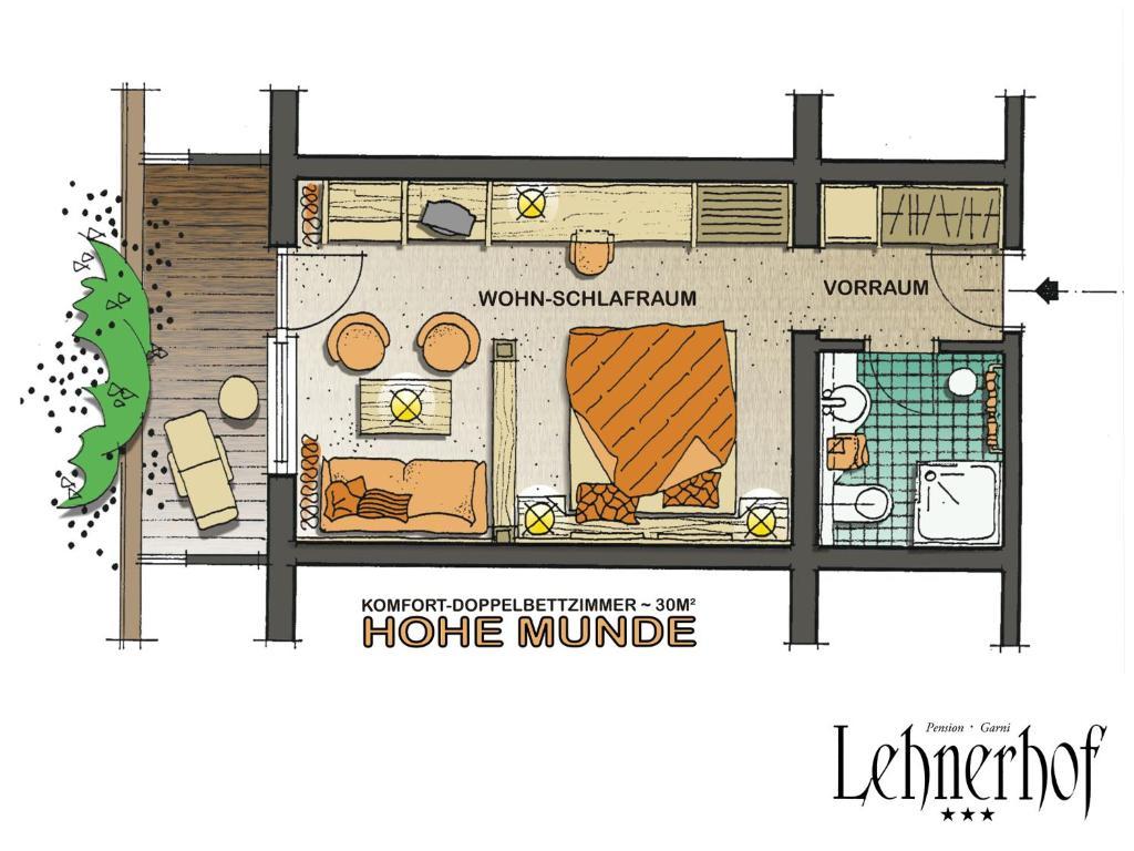 Pension Lehnerhof Leutasch Room photo