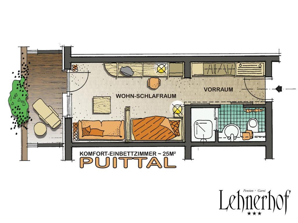 Pension Lehnerhof Leutasch Room photo